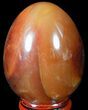 Colorful Carnelian Agate Egg #55522-1